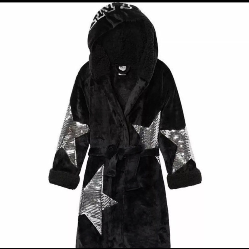 PINK Victoria’s Secret Bling Mars Robe-PINKSTAR